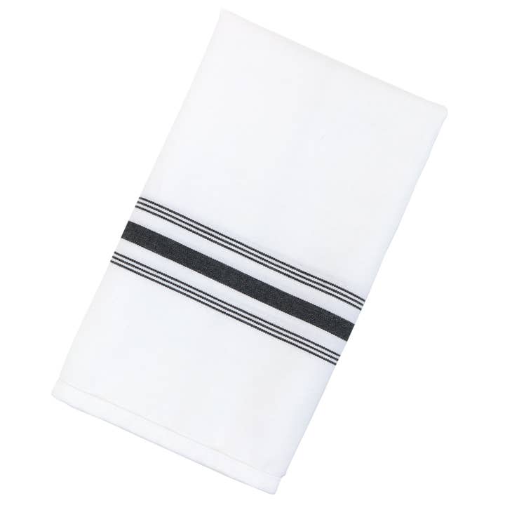 Arkwright Home - Wholesale Dinner & Cloth Napkin - Striped Bistro Napkins (12pk) - Spun Polyester, Colors,18x22