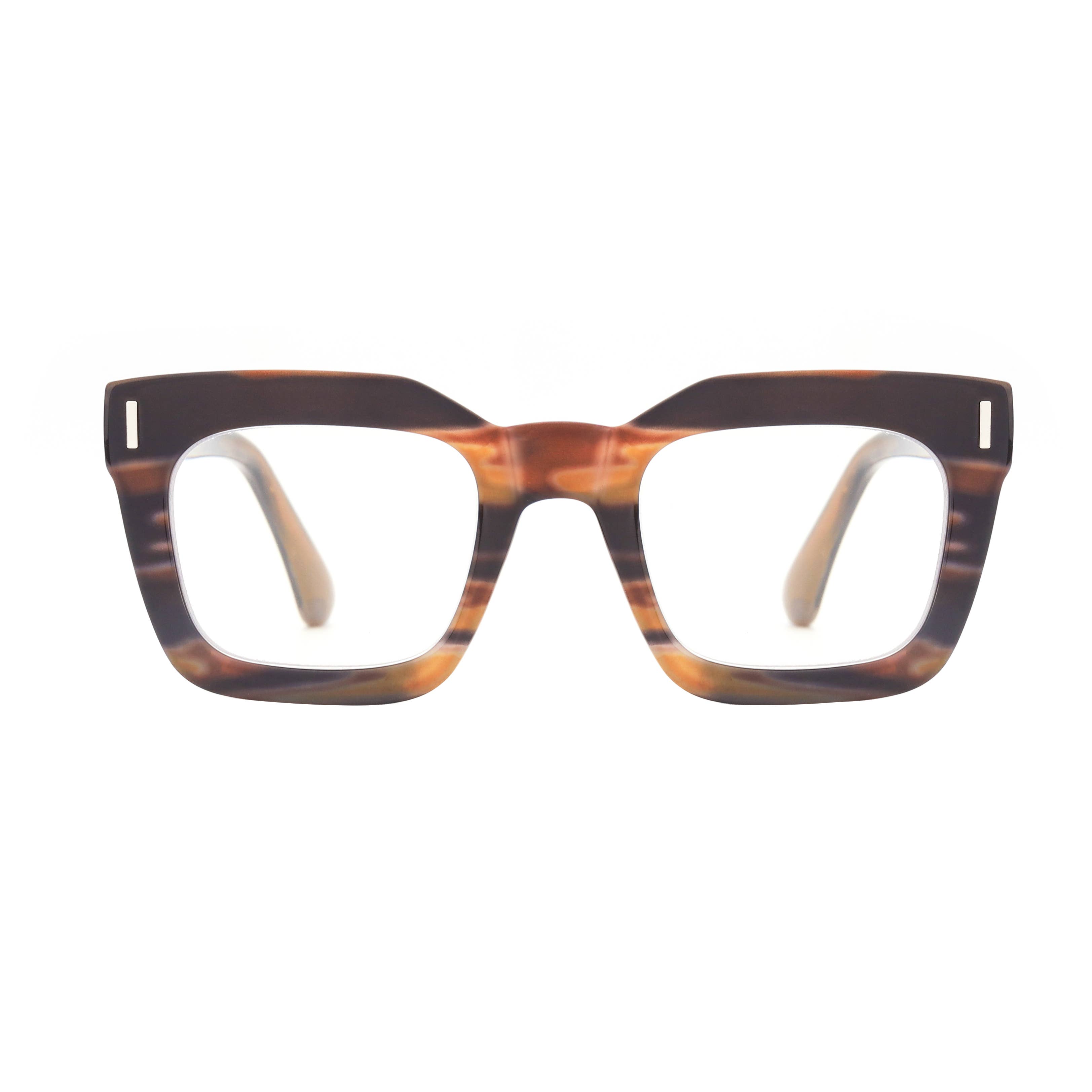 Ryan Simkhai Eyeshop - Wholesale Eyeglasses - Women's - RUMI | Smokey Brown | Progressive Blue Light1