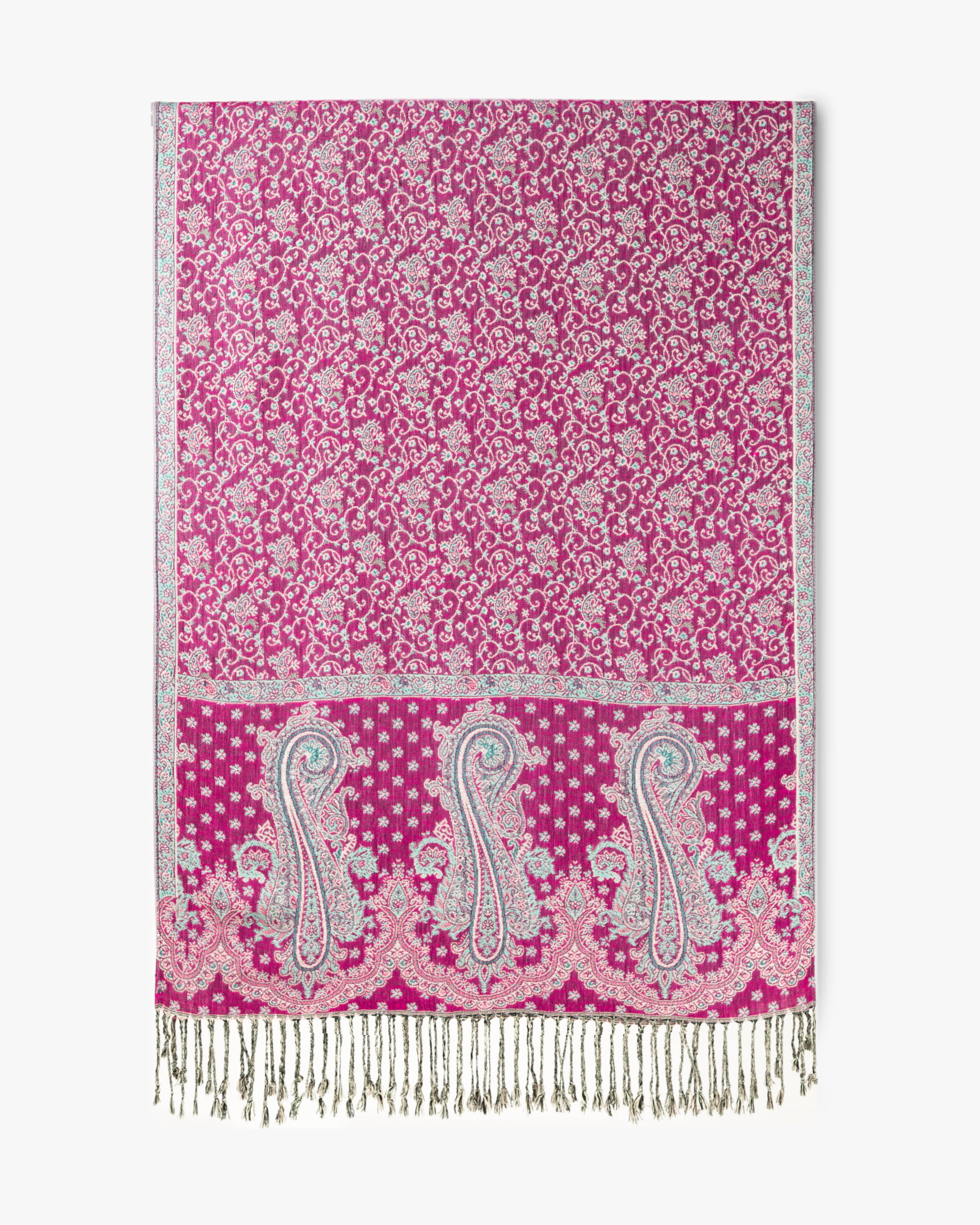 Original USA - Wholesale Scarf - Women's - Allure Paisley Pashmina11