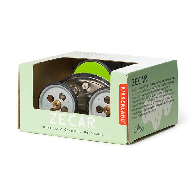 Kikkerland Design Inc - Wholesale Toy Car/Truck - Kids - Zecar Flywheel Car0