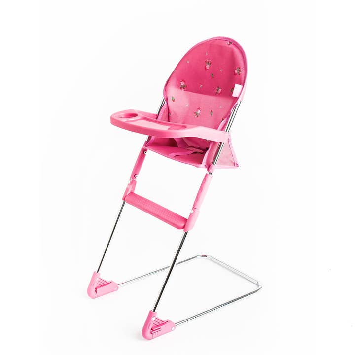 Roma Darcie Dolls Highchair - Pink for wholesale by Roma