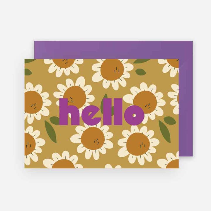 Hello Card for wholesale by Mariisoré
