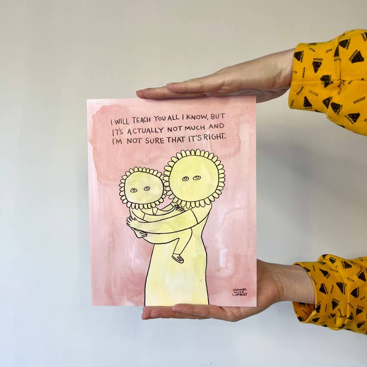 La promesse d'un parent : impression de 8 x 10 pouces pour la vente par Ramona Muse Lambert