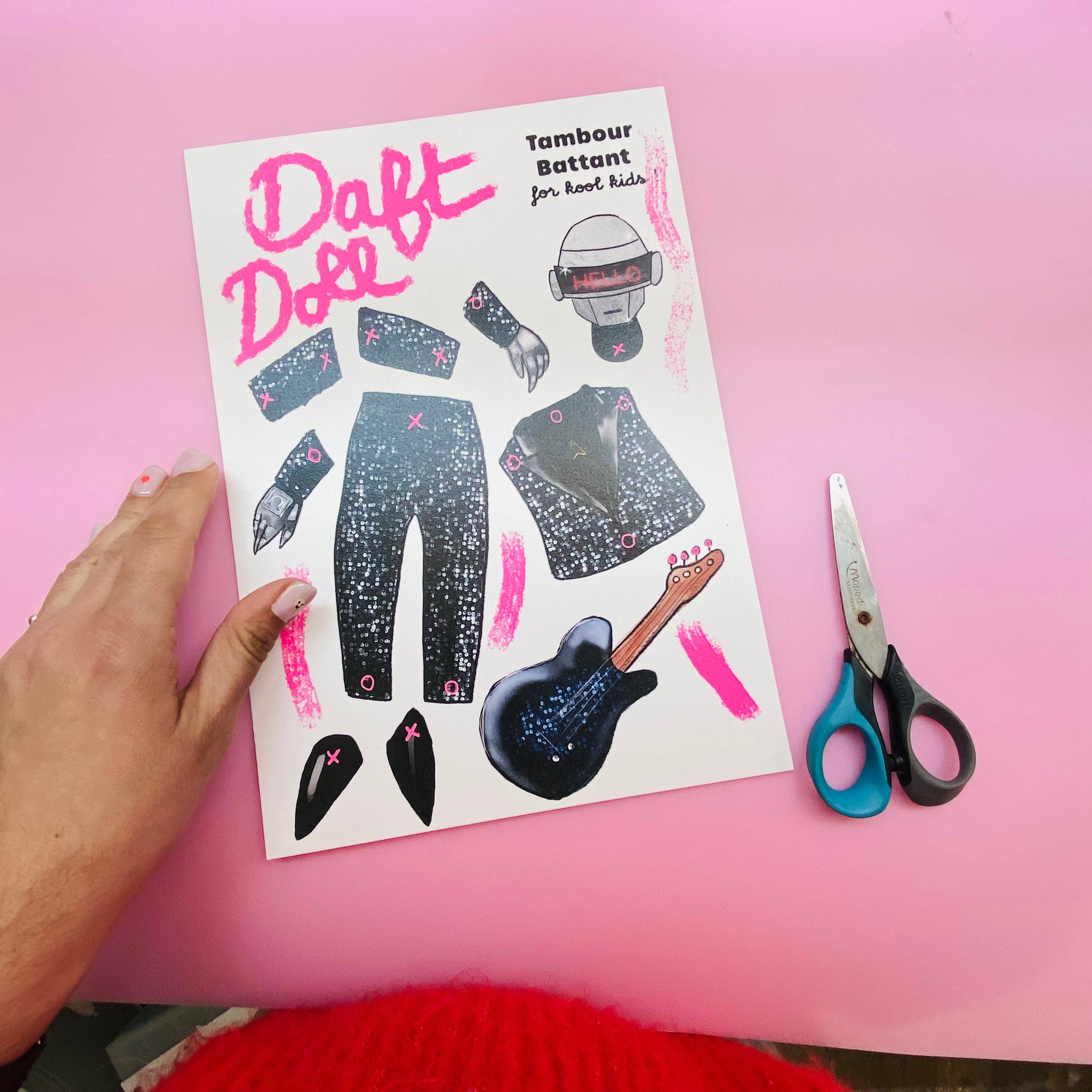 Tambour Battant - Wholesale DIY Craft Kit - Kids - Ziggy articulated figurine kit6