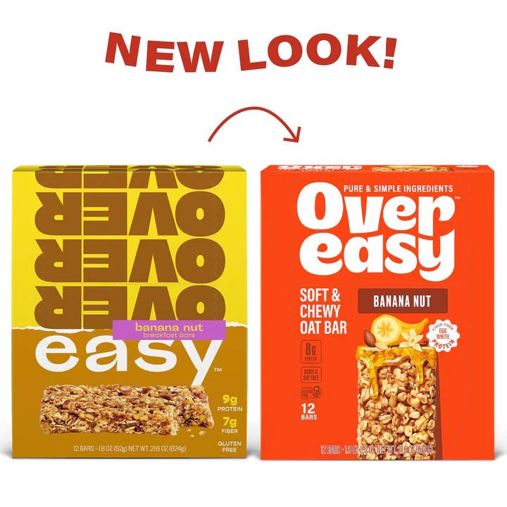 Over Easy - Wholesale Snack Bar - Over Easy: Banana Nut Breakfast Bar1