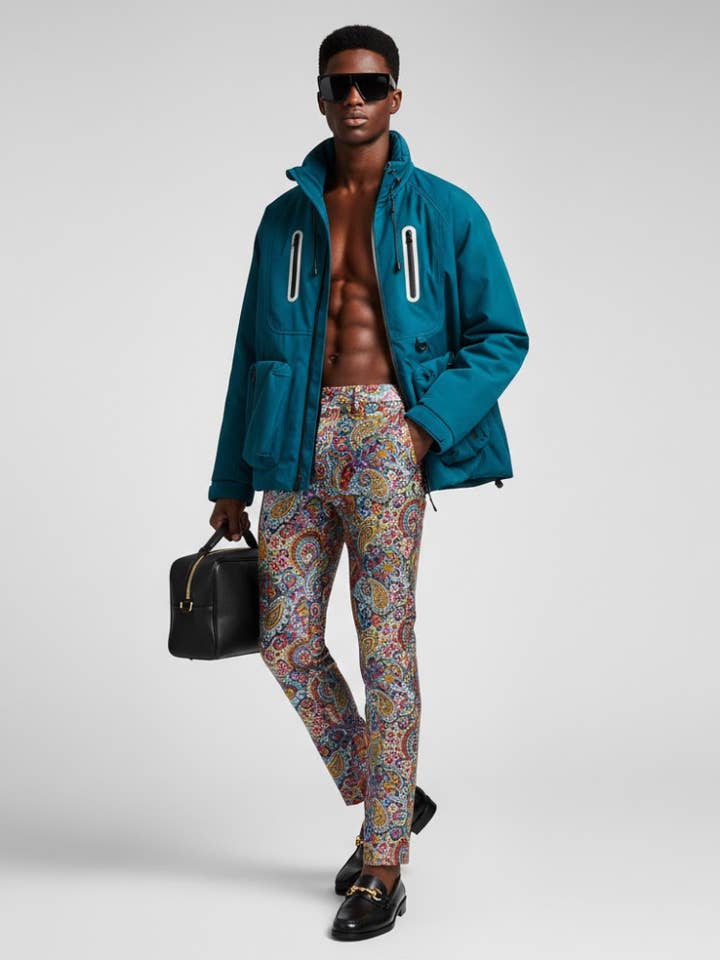 Herre Teknisk Jakke STREET ART QUEENS NYFW Ny Kollektion BYMANYC ® New York for engroshandel hos BYMANYC NEW YORK