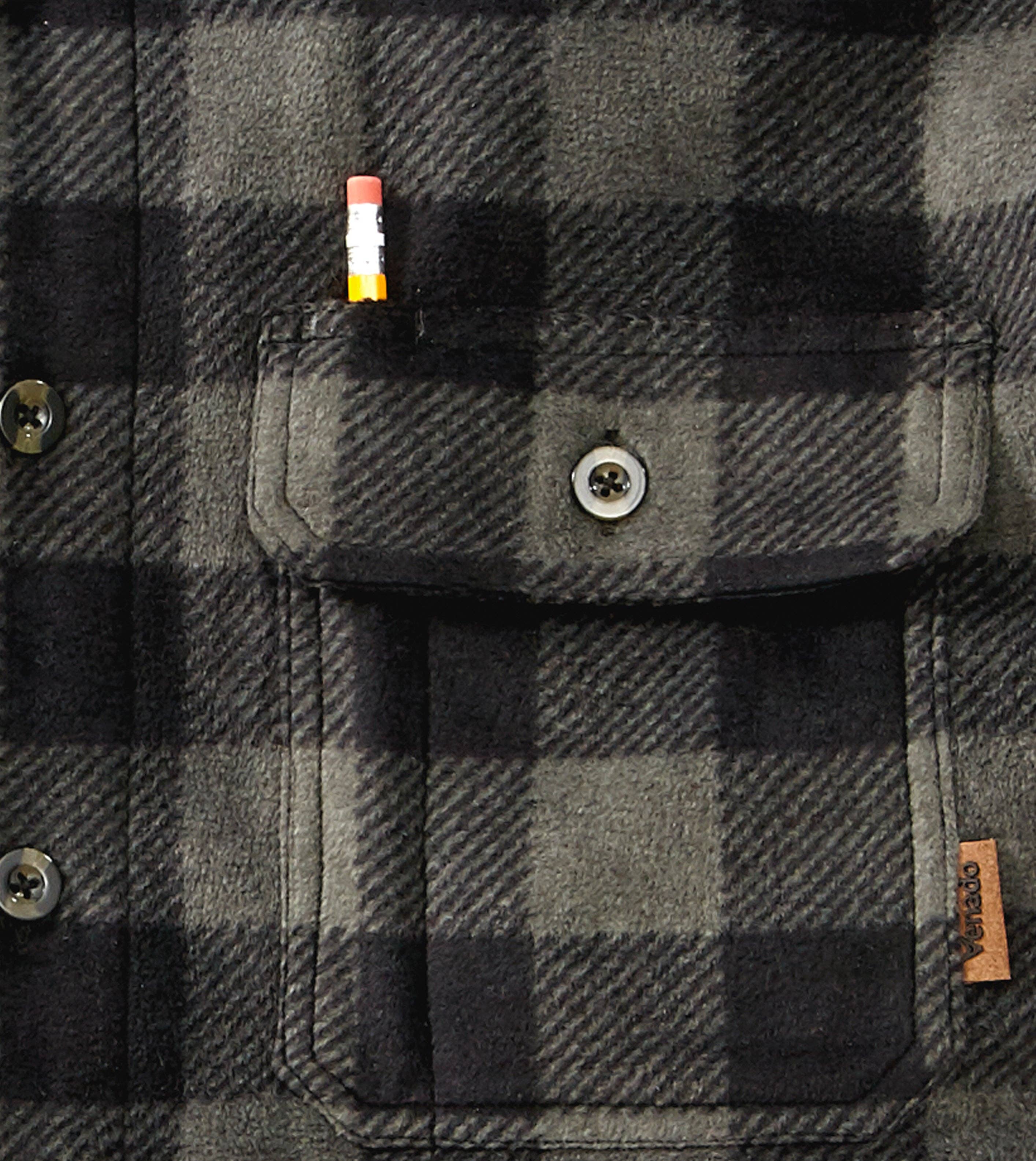 Venado – Großhandel Hemd mit Button-down-Kragen – Herren – Bonfire Fleecehemd12