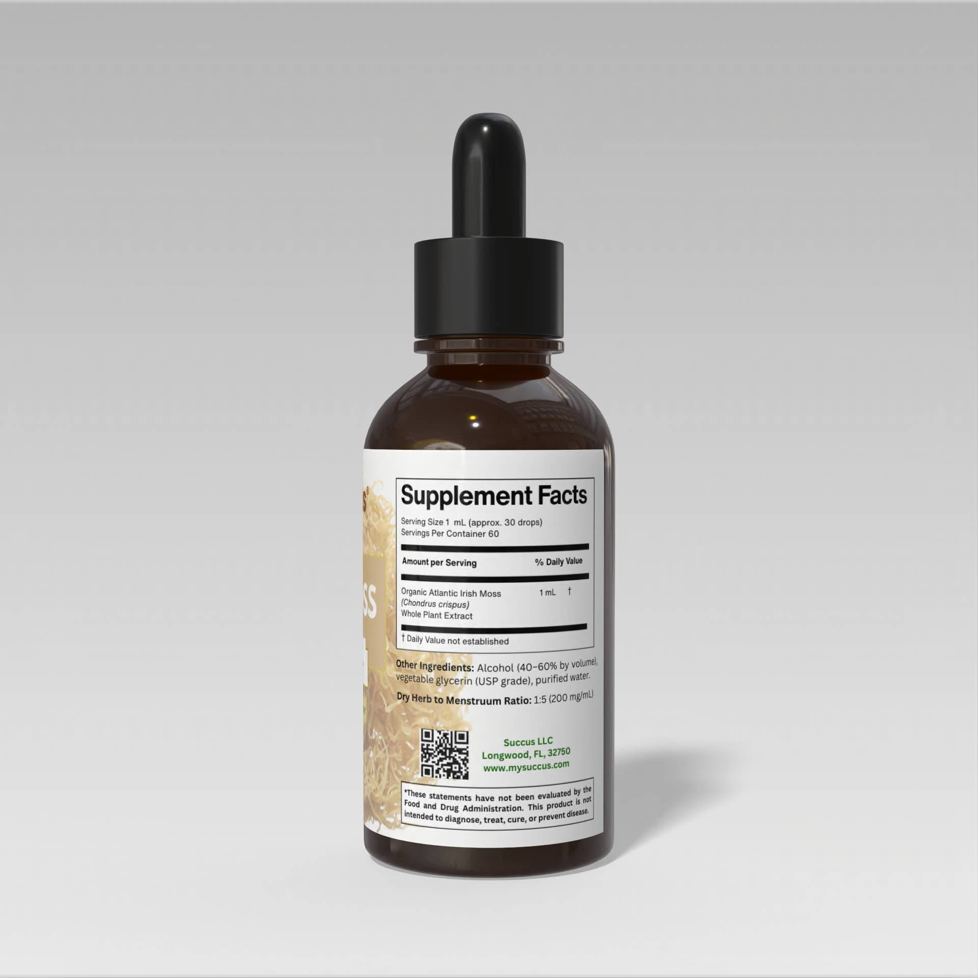 Succus - Wholesale Tincture - Irish Sea Moss Tincture – Mineral-Rich Oceanic Tradition1