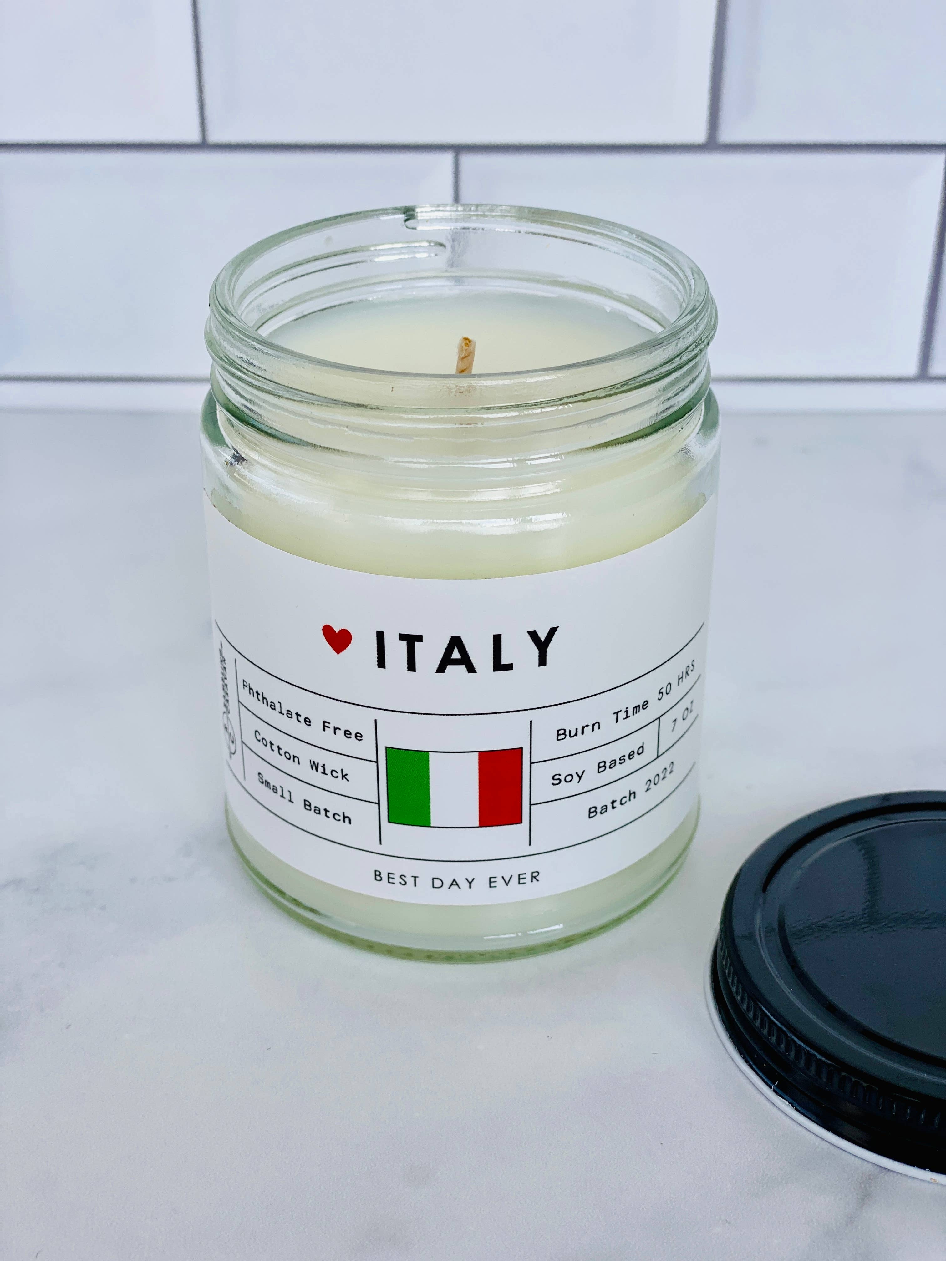 White Italy Candle for wholesale on Faire3