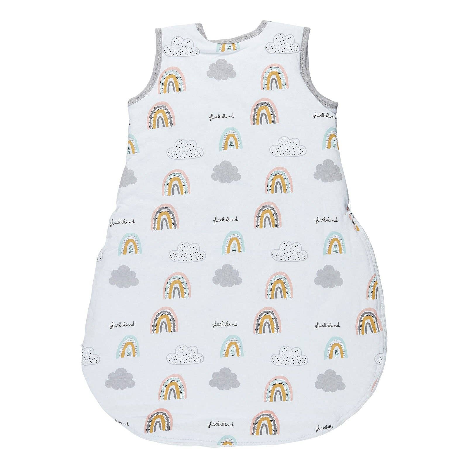 Mama Poppins Germany – Saco de dormir - Bebé por atacado – saco de dormir | com letras “Glückskind”, 70cm3