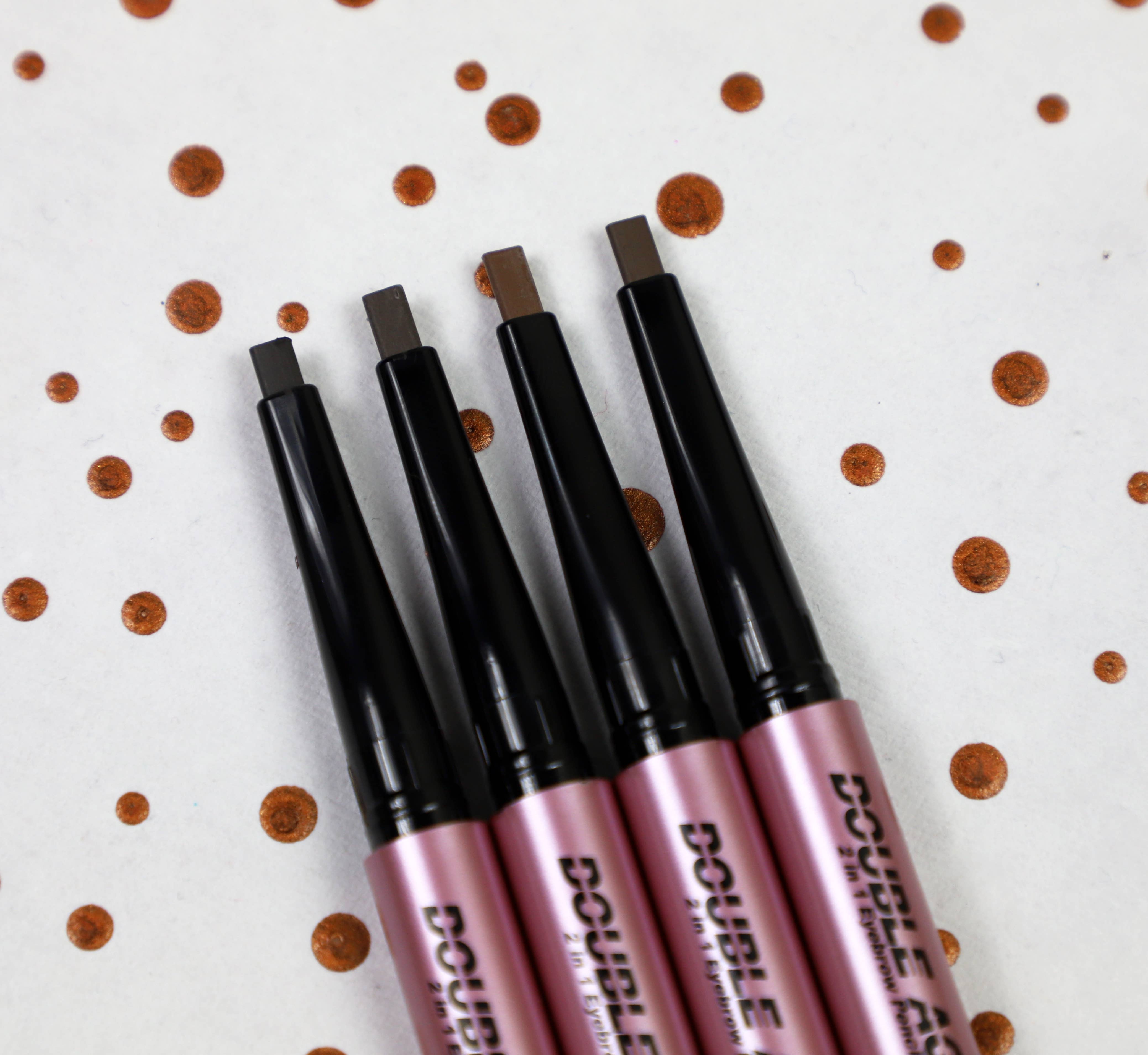 Rude Cosmetics – Engroshandel Øjenbrynsblyant – Dobbelt Agent 2 i 1 Øjenbryn Blyant & Pulver5