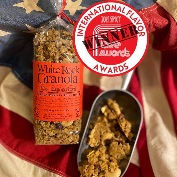 White Rock Granola - Wholesale Granola - White Rock Granola - 10 oz. bakery bag, multiple flavors3