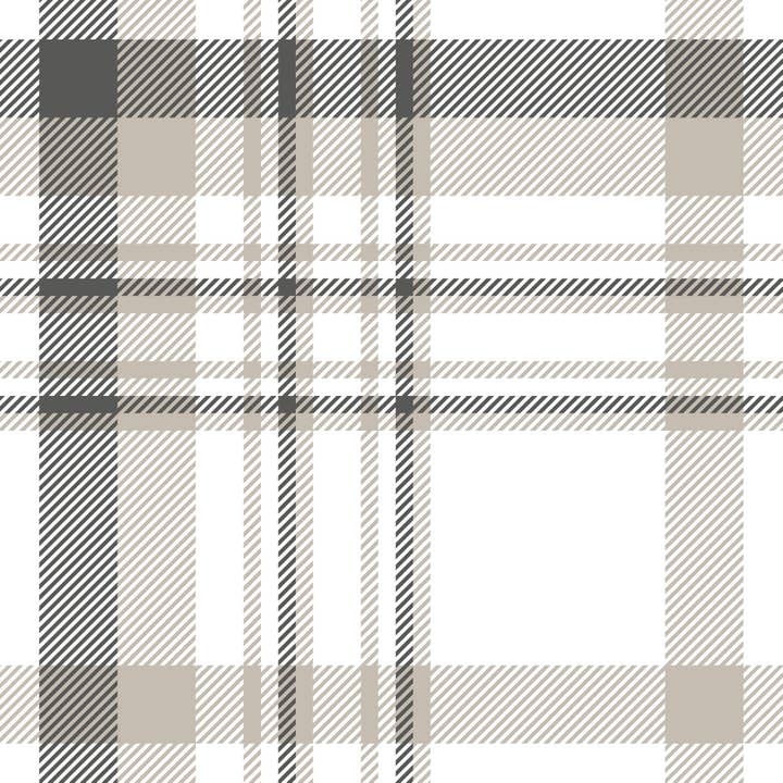 Plaid Taupe Wallpaper for wholesale by Everett Park