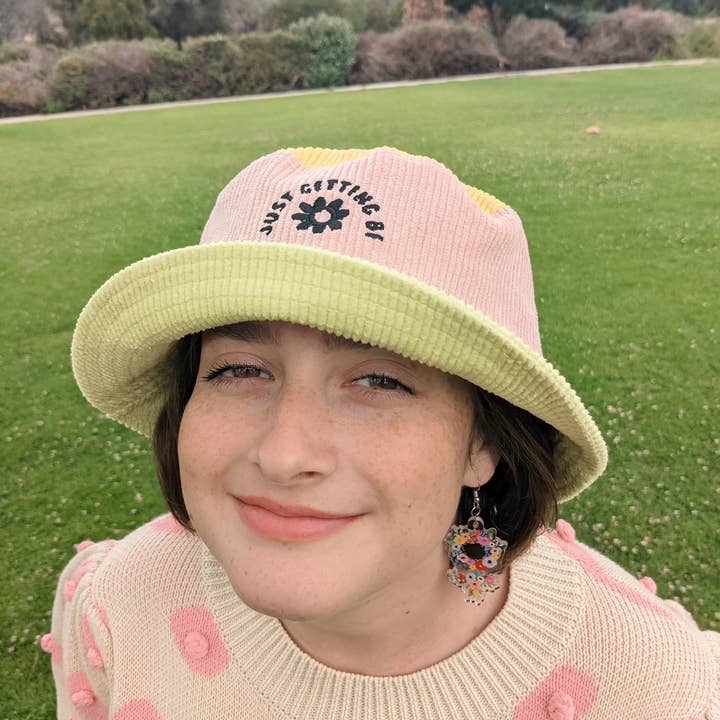 The Peach Fuzz - Wholesale Bucket Hat - Women's - Just Getting Bi Bucket Hat
