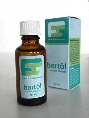 Bartöl sanfte Frische für den Großhandel von Friedl & Habermann