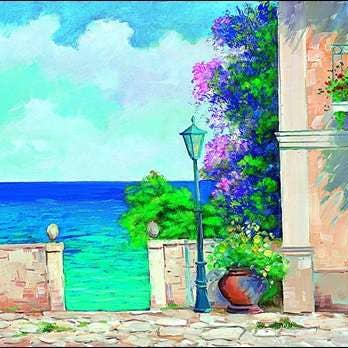 Giberna - Casa Amarela Sobre o Mar por atacado de Migneco & Smith