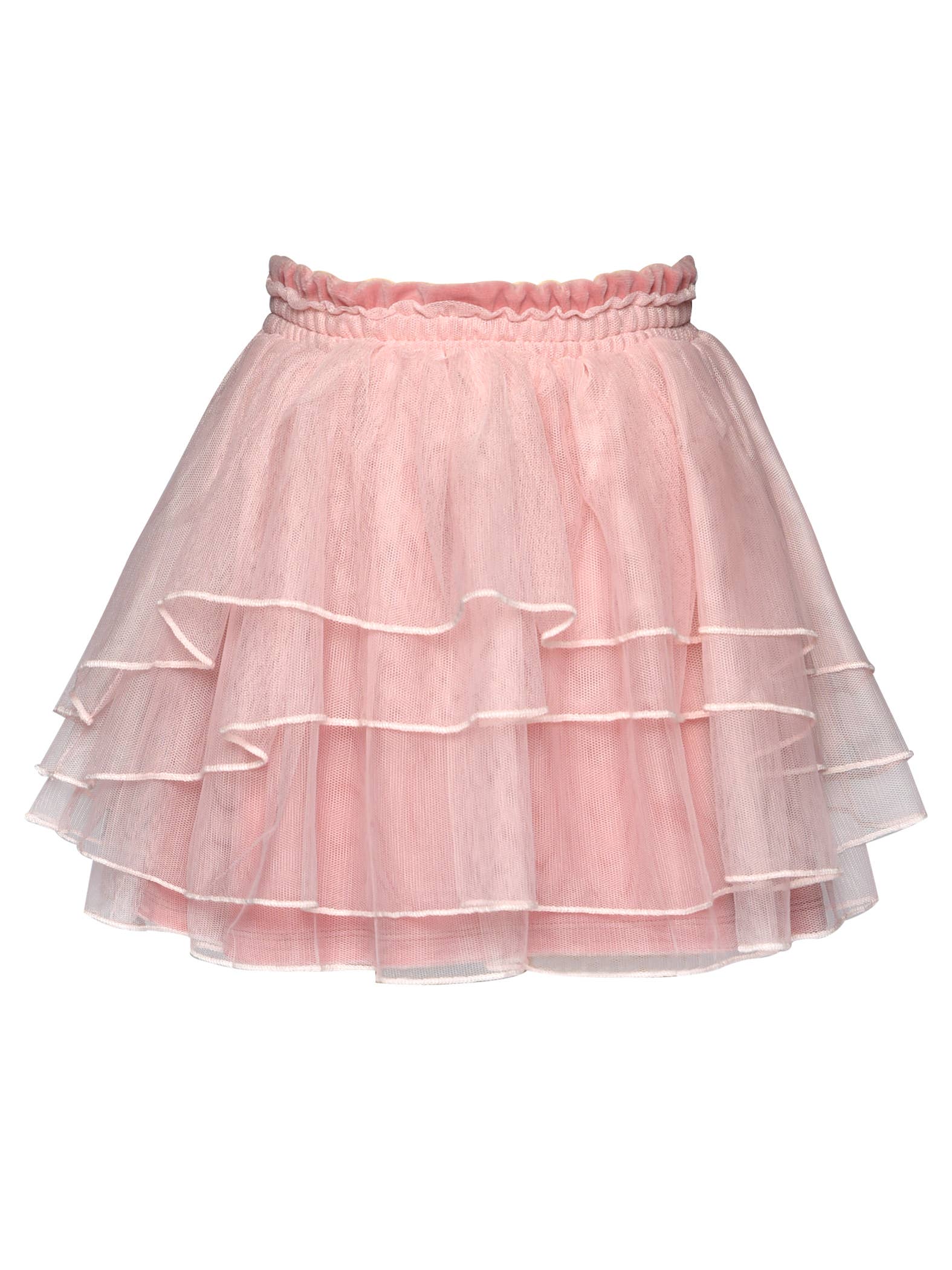 Pink Tiered Mesh Tutu Skirt for wholesale on Faire