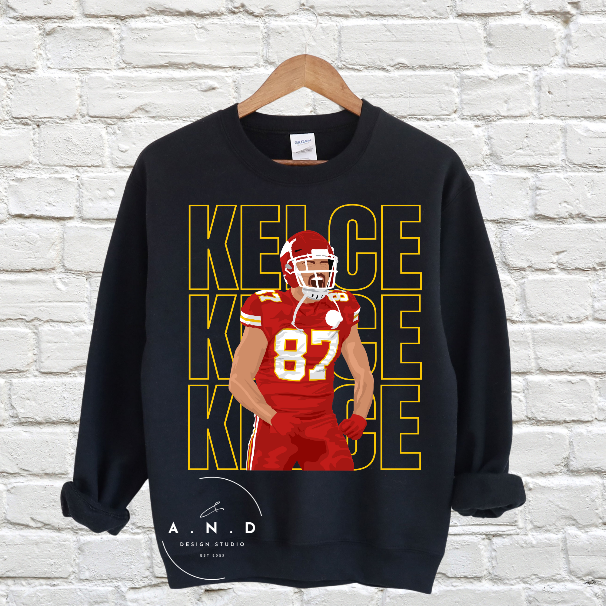 A.N.D Design Studio - Wholesale Graphic Sweatshirt - Unisex - KELCE0