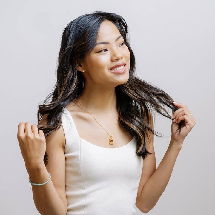 Honeycat Jewelry - Wholesale Locket Necklace - Love Note Locket5