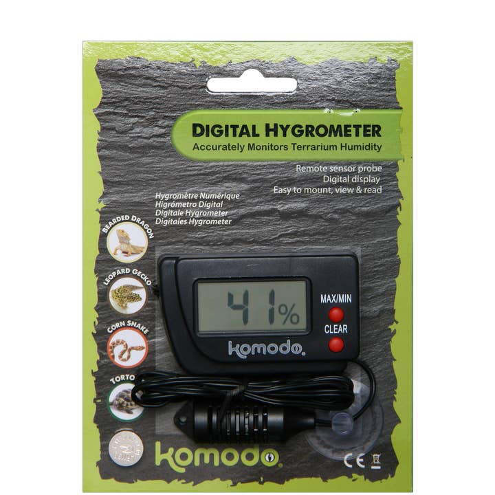 Digitalt hygrometer for engroshandel hos Happy Pet Products Ltd