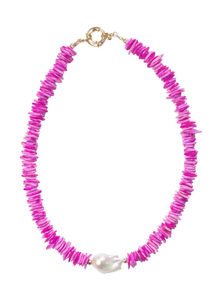 'Oyster' Necklace for wholesale by Serendipitous Project