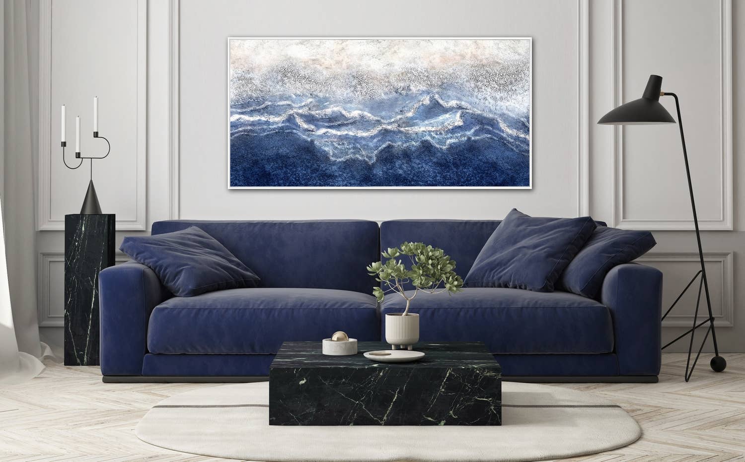 Streamline Art - Wholesale Wall Accent - Mystic Ocean Depths Canvas Wall Art1