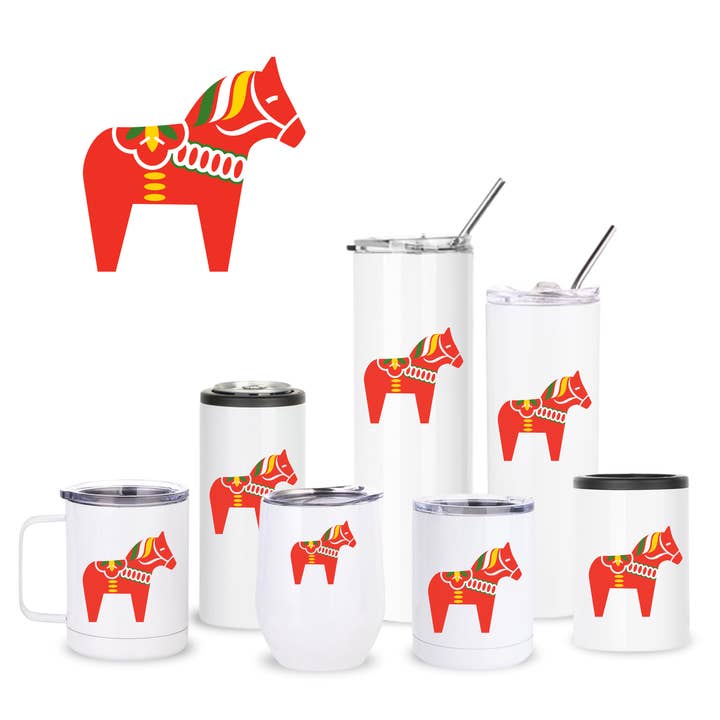 Dala-hest isoleret drikkegrej for engroshandel hos Creative Compass