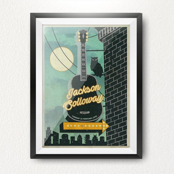 Letrero de neón para guitarra para venta al por mayor de Left Of The Dial