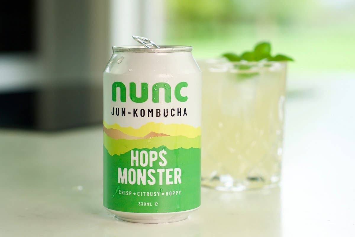 Nunc Kombucha – wholesale Non-alcoholic beer – Hops Monster: Hops, Coriander & Orange peel | Non-Alcoholic3