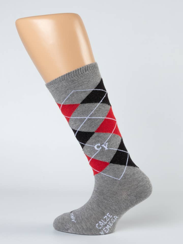 CY intarsio boy's socks for wholesale by Calze Yemega