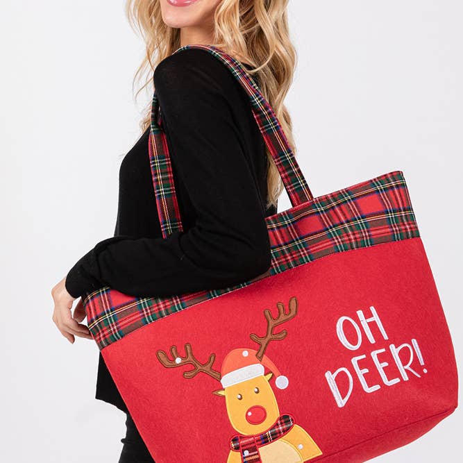 Hana – wholesale Bärkasse - Dam – OH DEER Reindeer julhelgspåse6