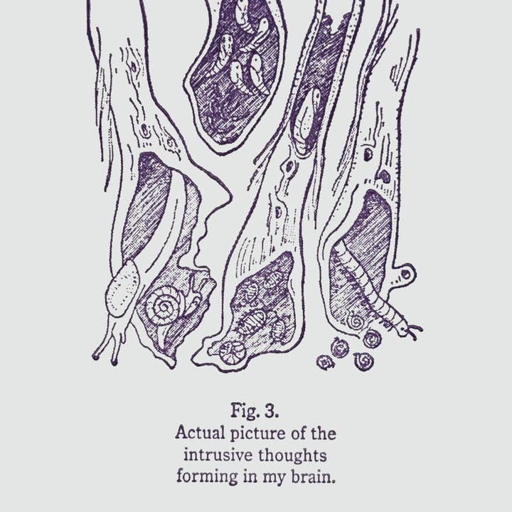 Intrusive Thoughts Forming | Popular Meme | Humor Card for wholesale by Rx Letterpress