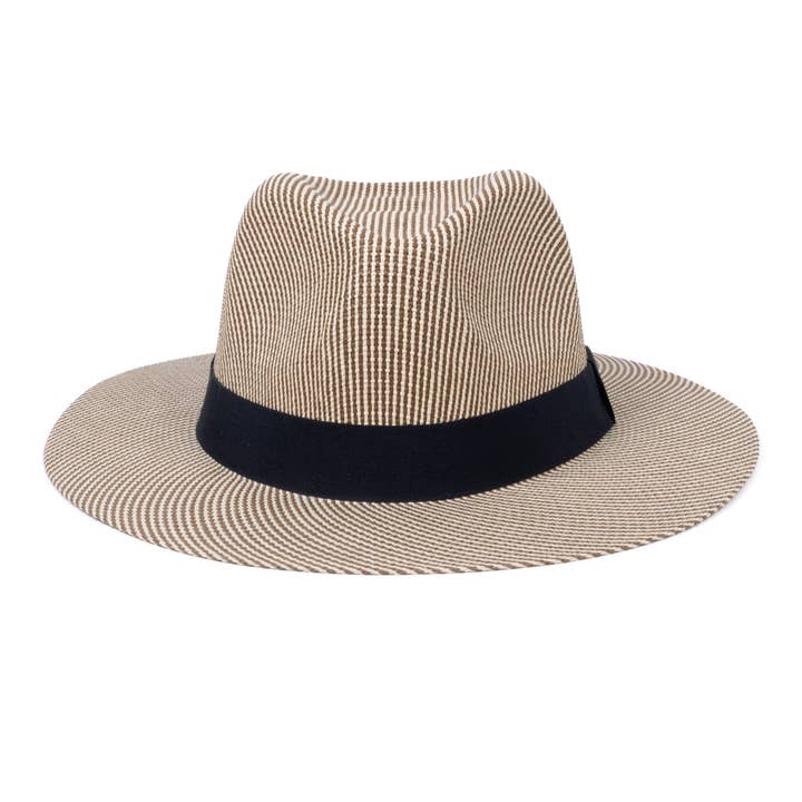 Selini New York - Wholesale Fedora - Men's - Men's S/S Black Banded Fashion Fedora hat
