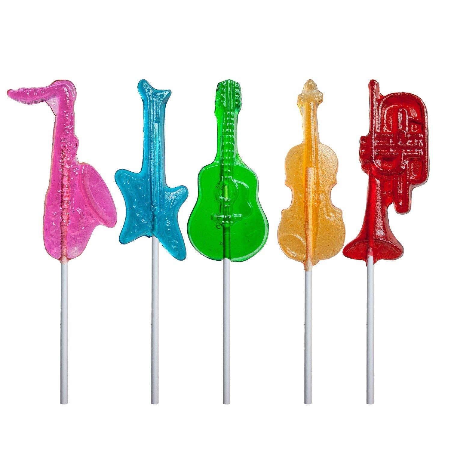 Melville Candy Company - Wholesale Lollipop - Musical Instrument Lollipops - Assorted1