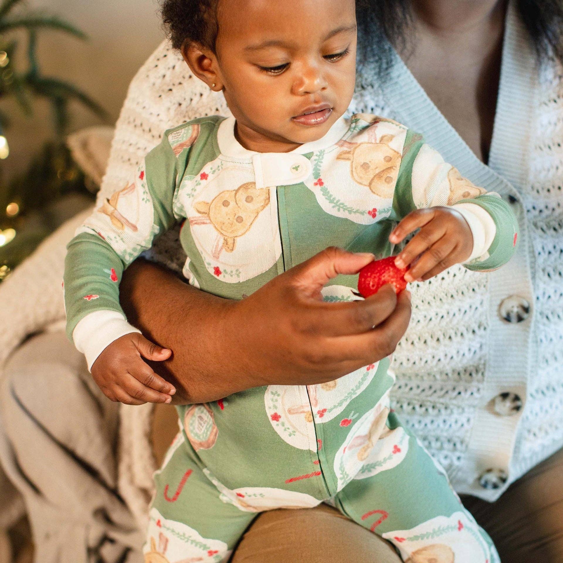 Burt's Bees Baby - Wholesale Sleepsuit - Baby - Reindeer Pancakes Sleep & Play5