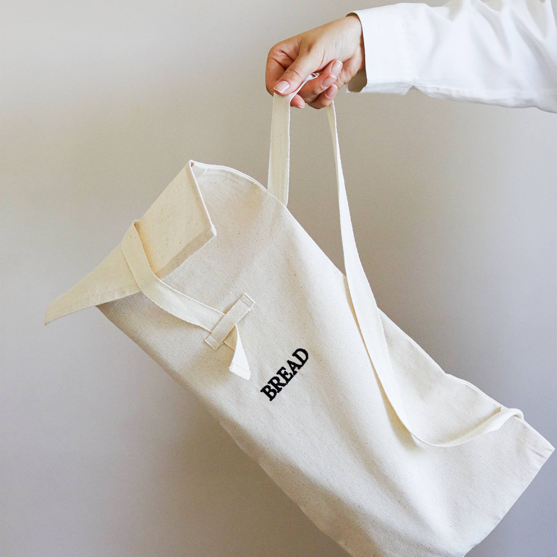 Beige & Stone USA – wholesale Livsmedelsförvaring omslag/väska – Canvasbomull Naturlig Portabel Brödpåse13