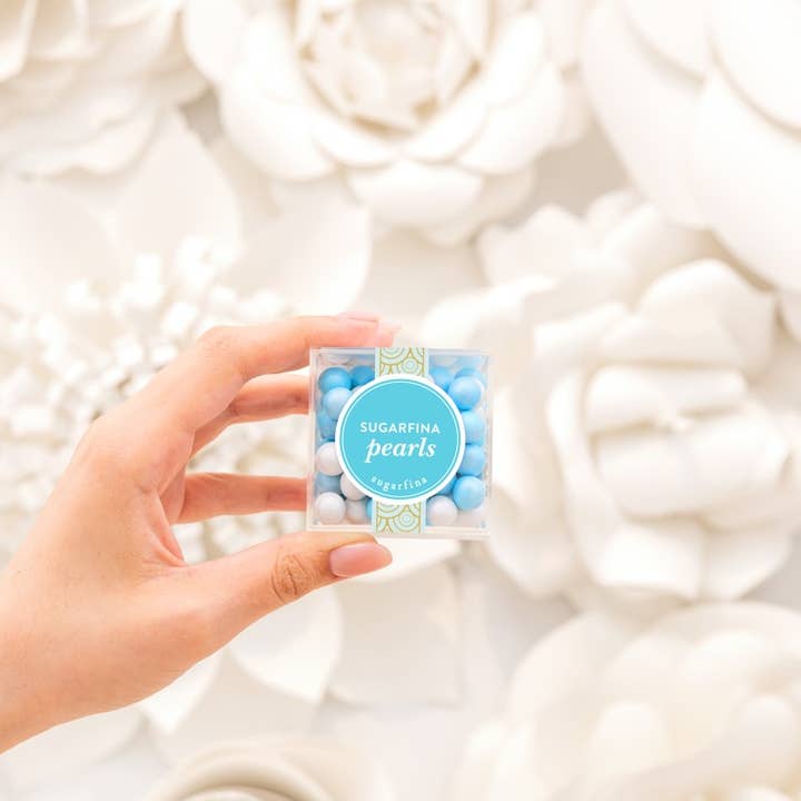 Sugarfina - Vente Bonbons gélifiés - Perles Sugarfina (bleues et blanches) - Taille S3