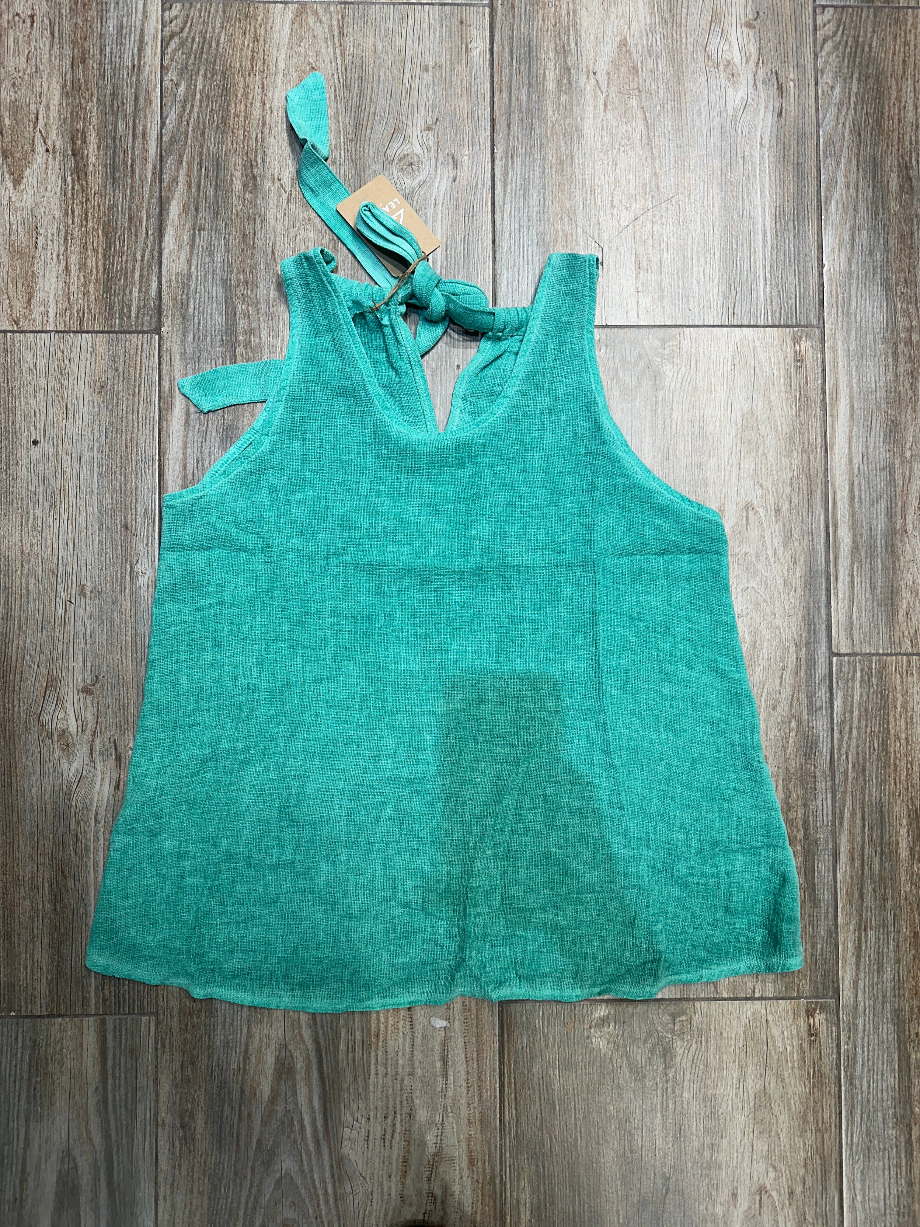 LÉA & LUC - Vente Débardeur – femme - Débardeur en 50% coton et 50% Lin REF. 916834