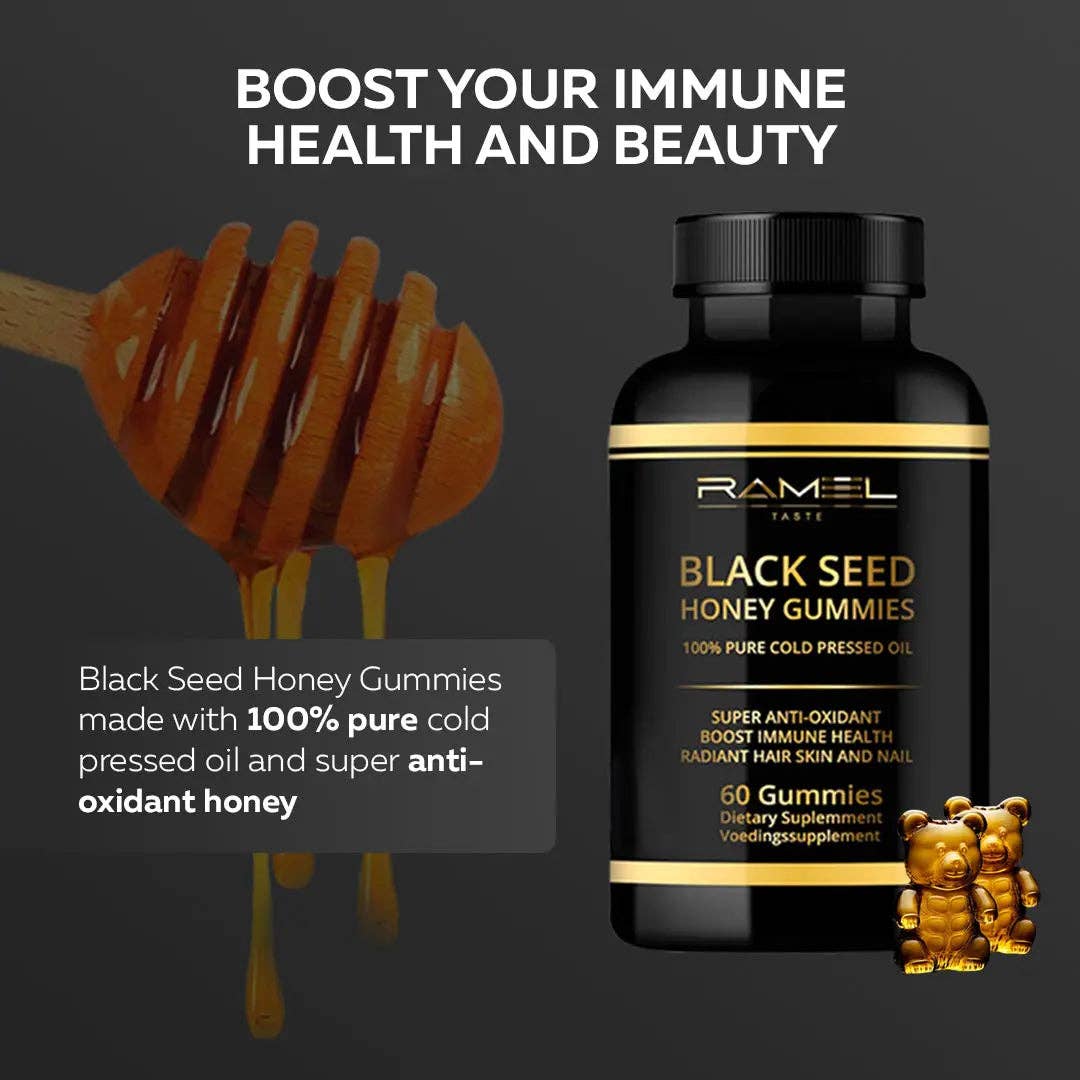 Ramel Beauty - Wholesale Oral Supplement/Vitamin - Zwarte zaad gummies3