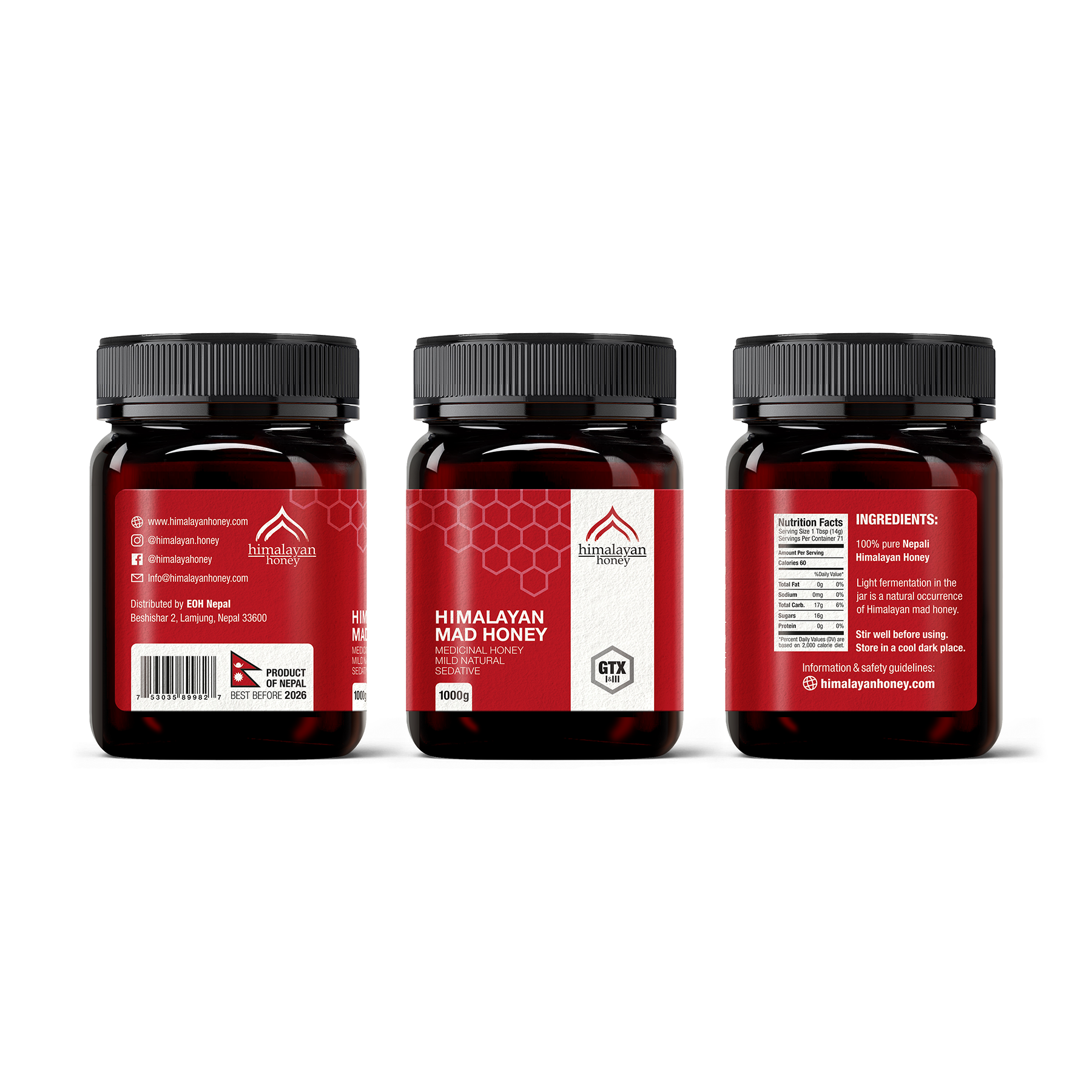 Himalayan Mad Honey - Wholesale Honing - Himalaya mad honey 1000 g5