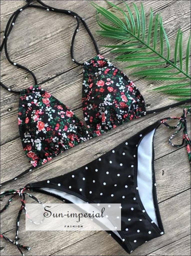 Sun Imperial - Wholesale Two Piece Swimsuit - Women's - Floral Print Bikinis new Swimwear Women Swimsuit Beach4