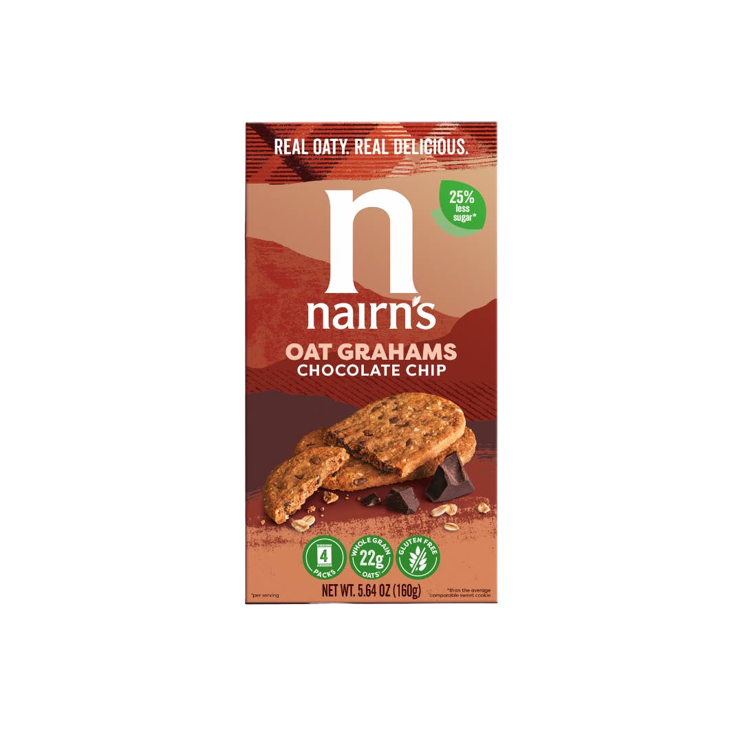 Nairn's - Wholesale Cookie - Nairn's Gluten Free Oat Grahams Chocolate Chips