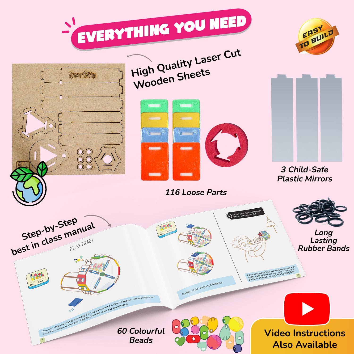 Smartivity INC - Wholesale Toy Set - Kids - Kaleidoscope1