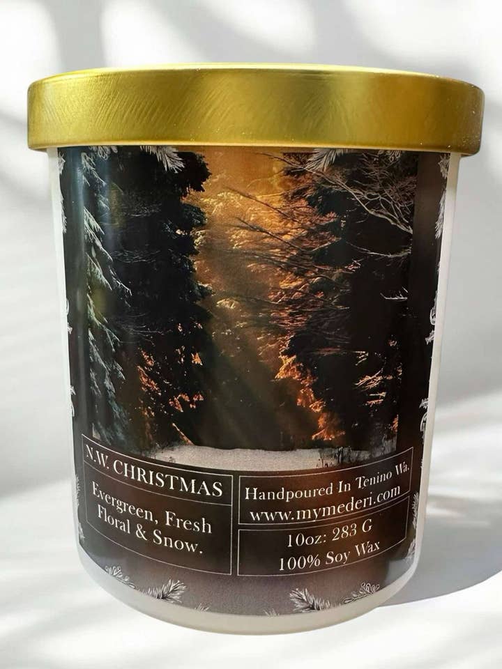 N.W Christmas for wholesale by Mederi Candles