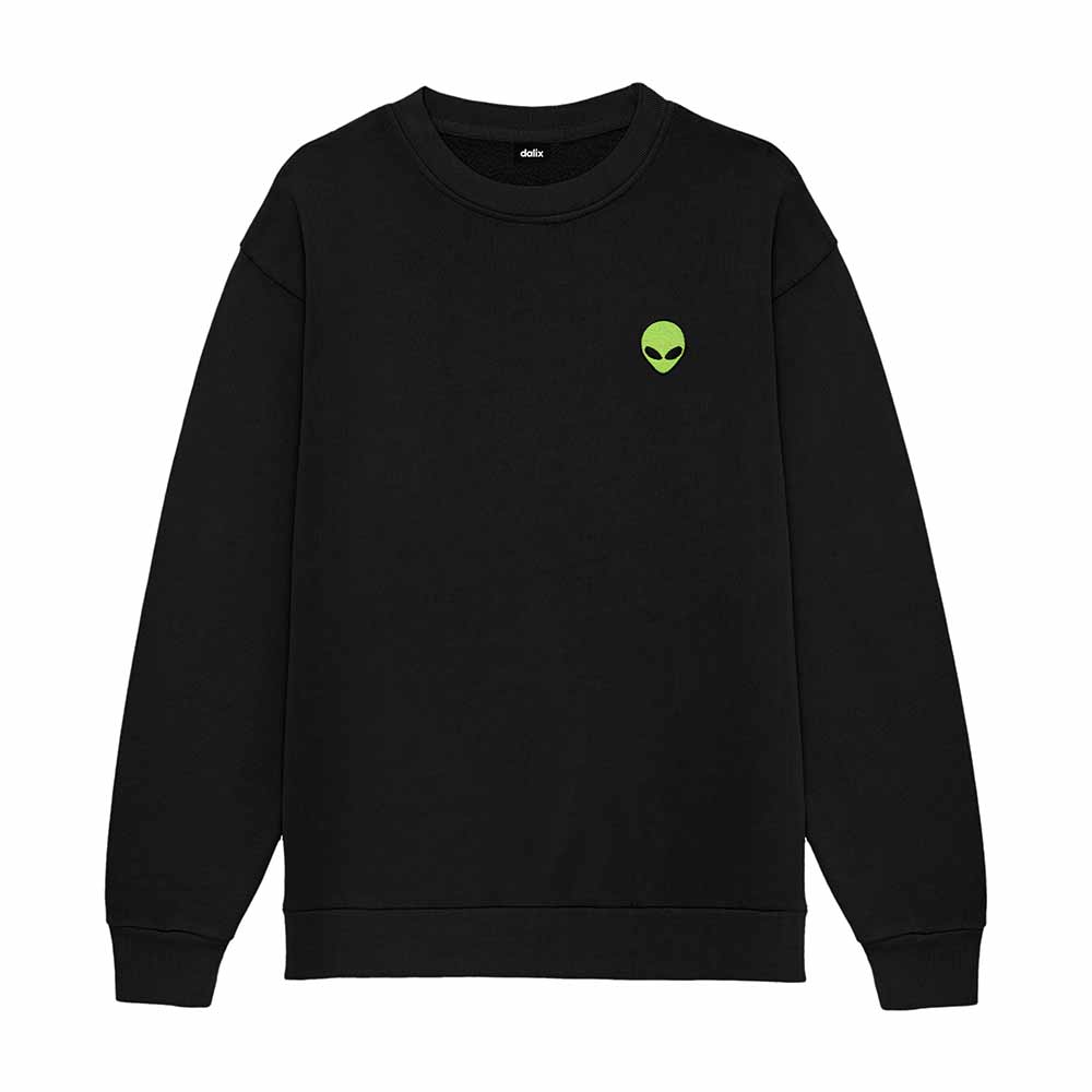 Dalix - Wholesale Grafisch sweatshirt - Uniseks - Dalix Alien Zware Relaxte Sweater0