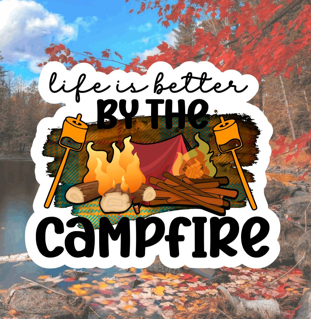 Crazilyhumbledesigns - Vendita all'ingrosso Adesivo - Adesivi Hydroflask per campeggio, natura, natura selvaggia, impermeabili