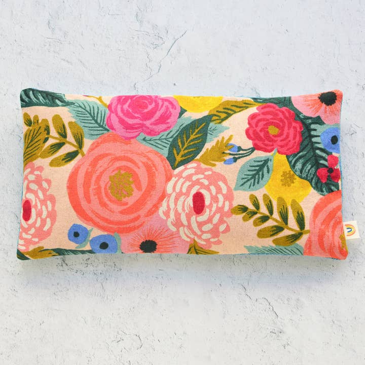 Minor Thread - Wholesale Spa/Therapy Pillow - Juliet Rose Pink Canvas Oversized Eye Pillow2
