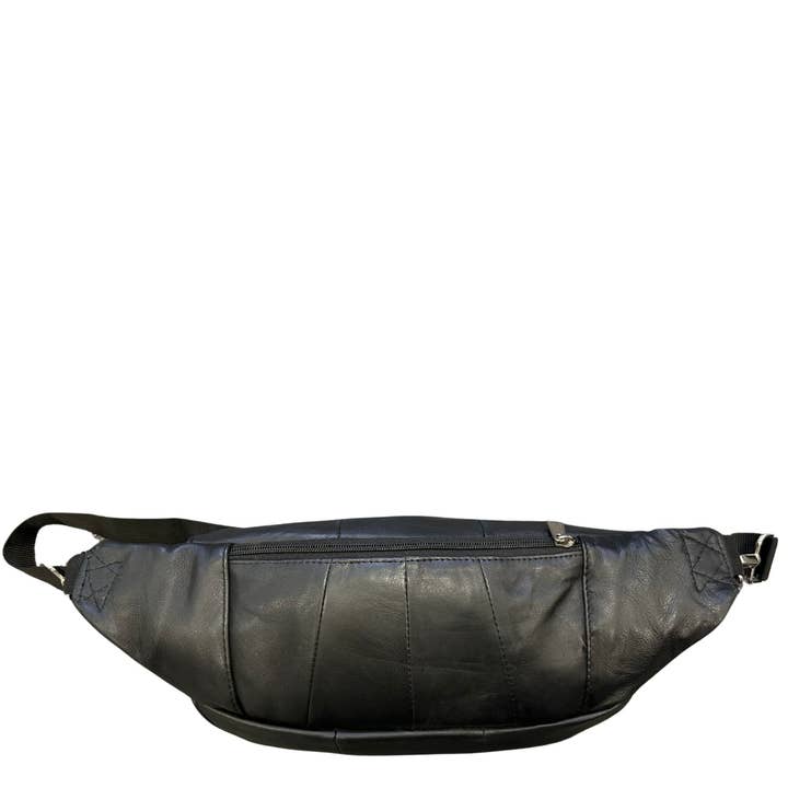 Black BB079 ~ Sheepskin bum bag for wholesale on Faire3