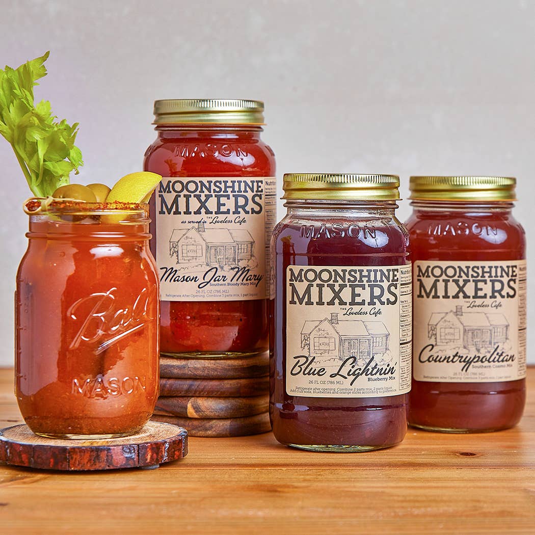 The Loveless Cafe - Wholesale Cocktail Mix/Syrup - Mason Jar Mary1