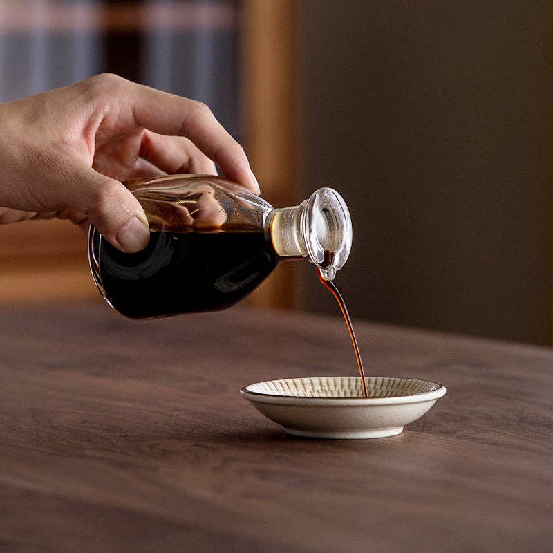 Gohobi （We cover U.S. import duties） – wholesale Oil/vinegar dispenser – [Made In Japan] Gohobi Japanese Handmade Leak-Proof Glass Soy Sauce Bottle5